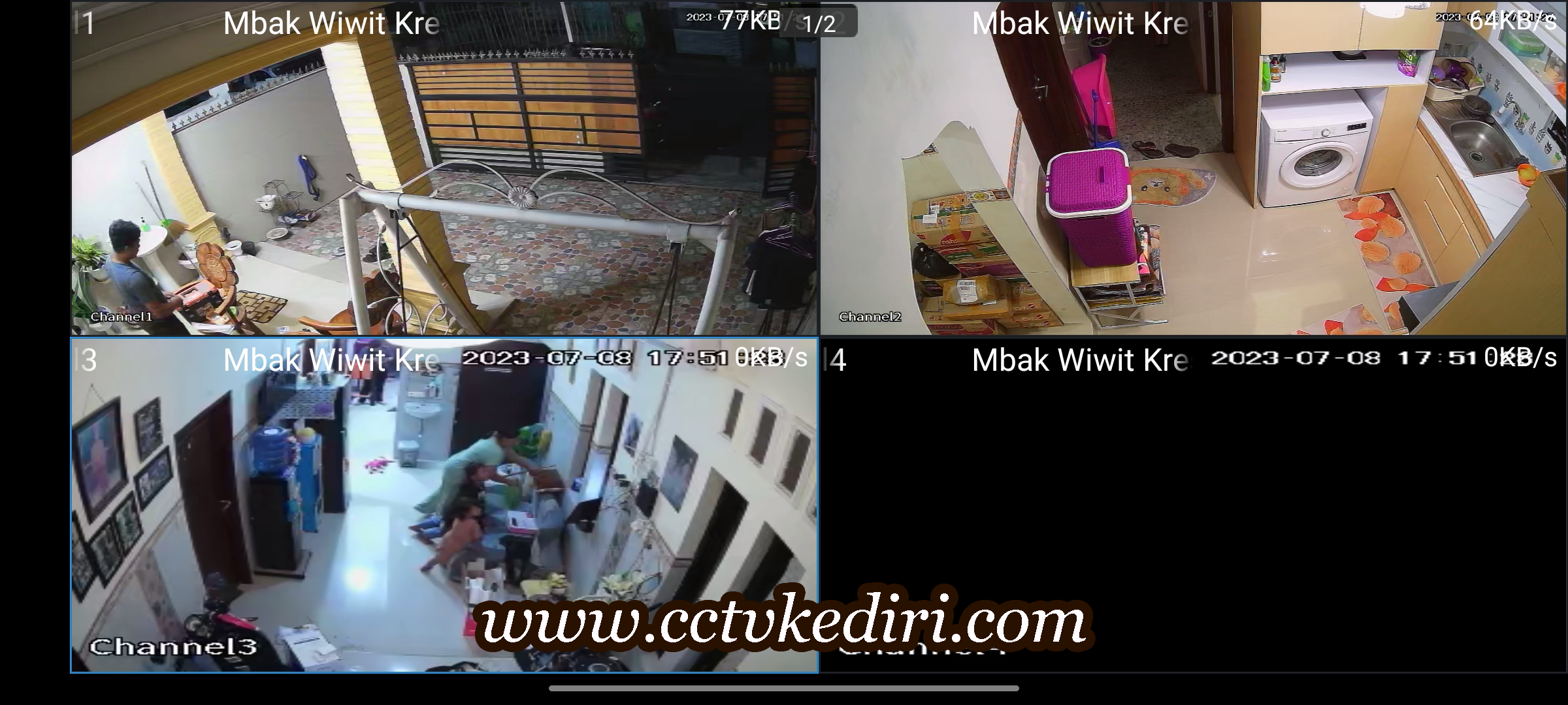 <p>CCTV difungsingkan untuk memperkuat keamanan, baik dirumah anda maupun tempat usaha anda, dengan kualitas barang terbaik dari kami anda bisa dapatkan kamera lebih dari satu di tempat kami dengan harga murah, dengan adanya kamera anda akan merasa terjaga dengan aman dan orang-orang yang berada disekitar anda juga akan terjaga sepajang waktu.</p>